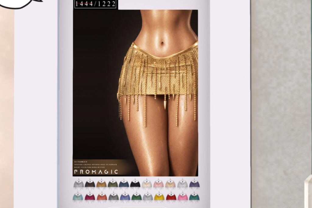 Naar Skirt - Legacy/Maitreya/Reborn/+mods, L$333 each/L$1222 FP