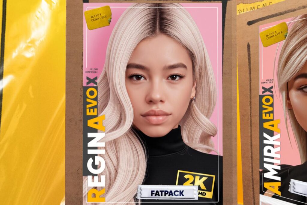 Regina Skin - EvoX, L$89 each/L$899 FP