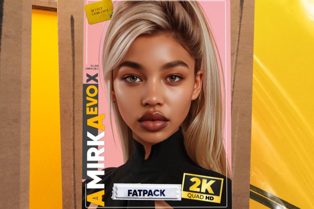 Amirka Skin - EvoX, L$89 each/L$899 FP