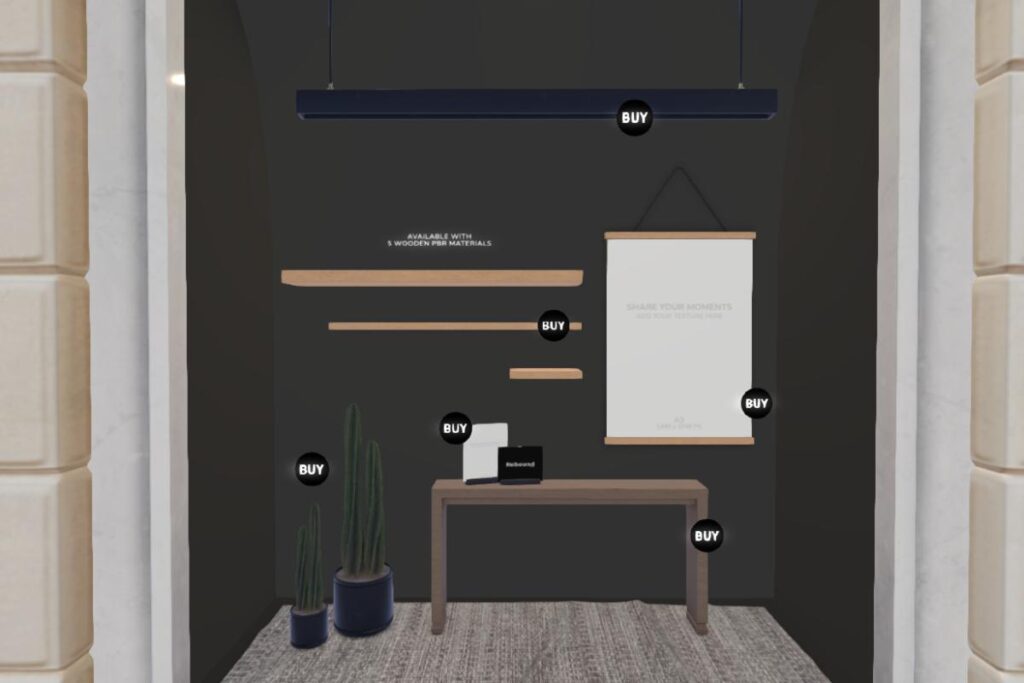 Evan Decor Set, L$95-L$150 each