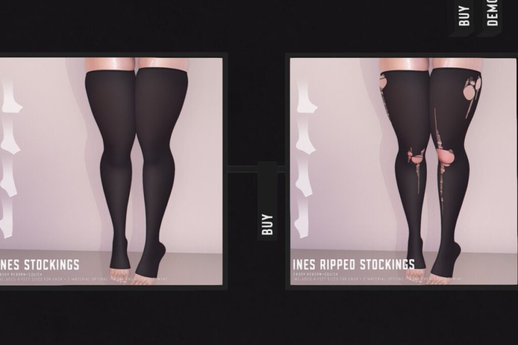 Ines Stockings - Reborn/+mods, L$350 each
