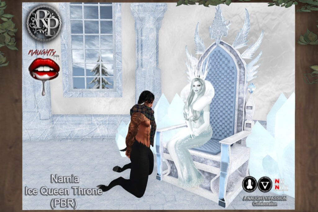 Narnia Ice Queen Throne, L$650