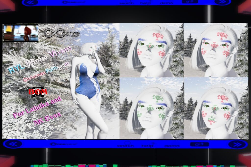 Winter Vivens Makeup - AkX/EvoX, L$140