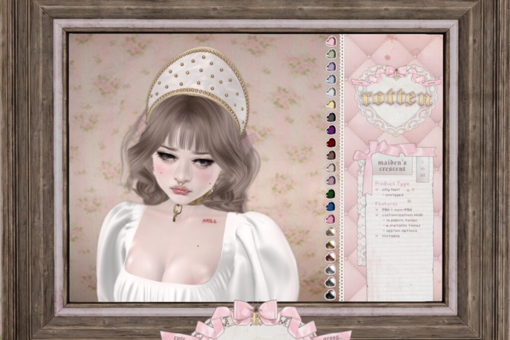 Maiden's Crescent, L$399 each/L$595 FP