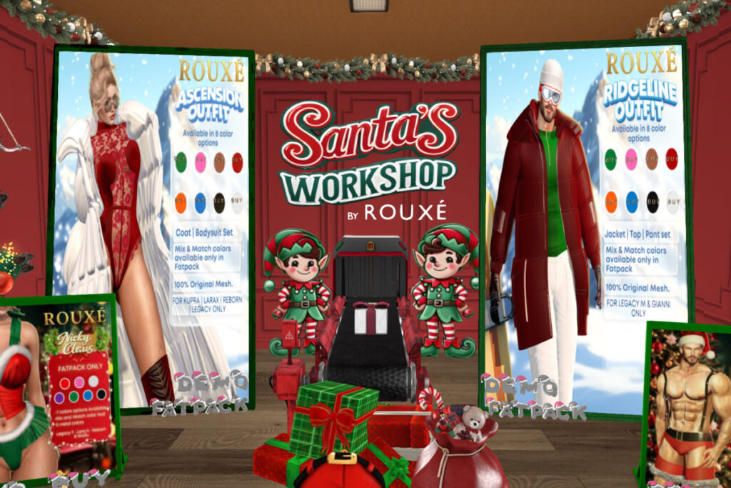 Ascension Outfit - Inithium/Legacy/MaitreyaX/Reborn/+mods, L$299 each/L$1500 FP | Ridgeline Outfit - Legacy/Signature/+mods, L$299/LL$1500 FP