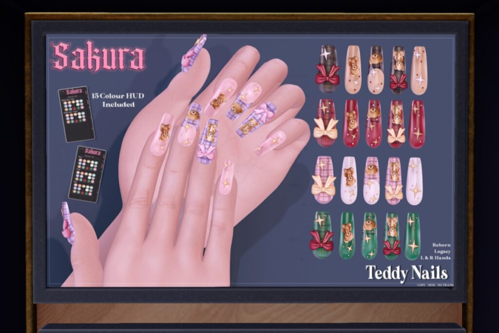 Teddy Nails - Legacy/Reborn, L$372