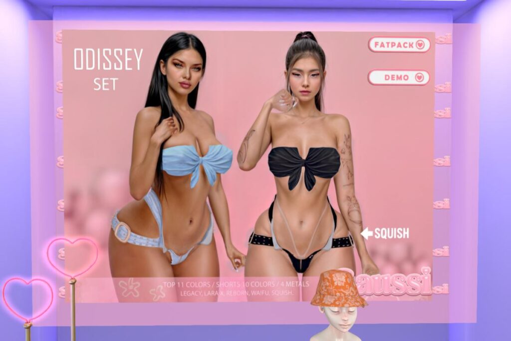 Odissey Set - Legacy/MaitreyaX/Reborn/+mods, L$195 each/L$425 FP