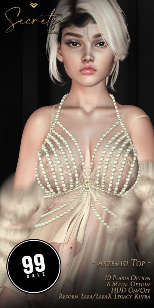 Artemisi Top - Inithium/Legacy/Maitreya/Reborn/+mods	<a href="http://maps.secondlife.com/secondlife/El%20Arenal/118/133/22" target="_blank">Teleport</a>