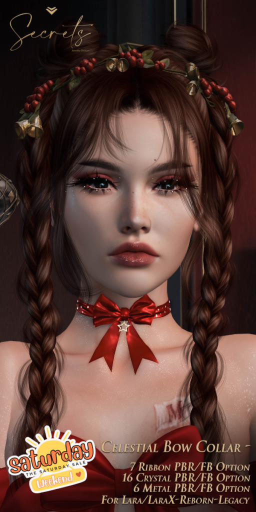 Celestial Bow Collar - Legacy/Maitreya/Reborn/+mods	&lt;a href=&quot;http://maps.secondlife.com/secondlife/El%20Arenal/118/133/22&quot; target=&quot;_blank&quot;&gt;Teleport&lt;/a&gt;