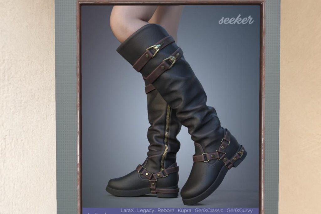Vivian Boots - GenX/Inithium/Legacy/MaitreyaX/Reborn, L$349 each/L$1299 FP