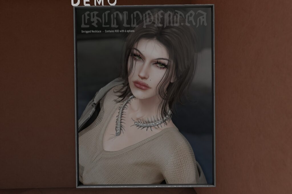 Escolopendra Necklace, L$250