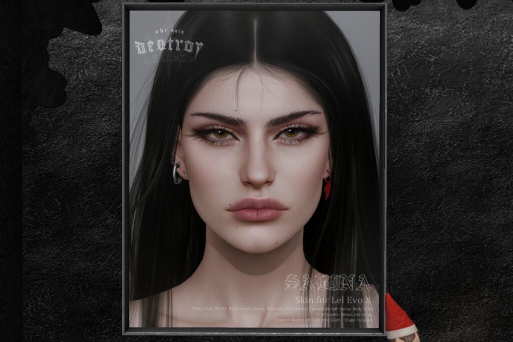 Sabina Skin - EvoX, L$413 each/L$1125 FP