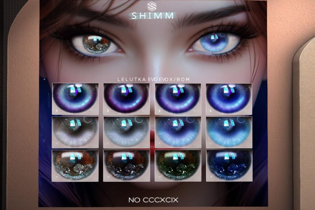 No CCCXCIX Eyes - BOM/Evo/EvoX, L$288
