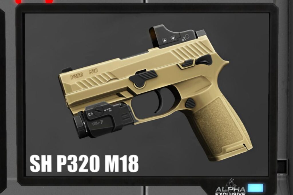 SH P320 M18 Prop &amp; Skins, L$50-L$500 each