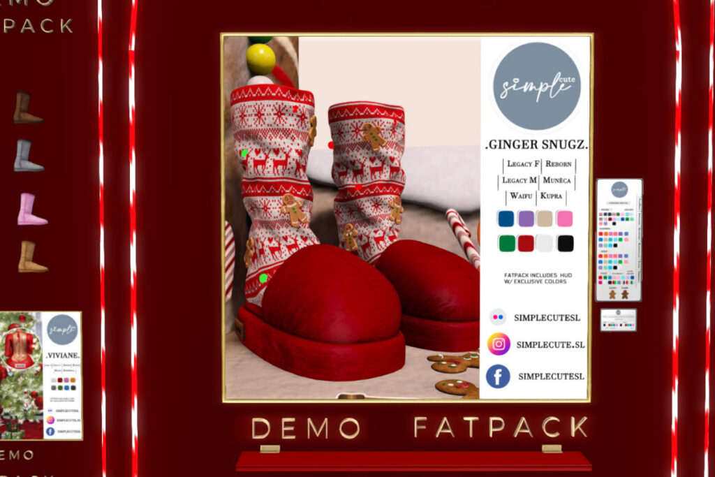 Ginger Snugz - Legacy/MaitreyaX/Reborn/Vetements+mods, L$299 each/L$2200 FP