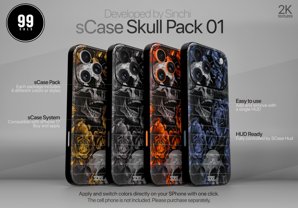 sCase Skull Pack 01 Textures	&lt;a href=&quot;http://maps.secondlife.com/secondlife/Black%20Spirit/85/195/697&quot; target=&quot;_blank&quot;&gt;Teleport&lt;/a&gt;