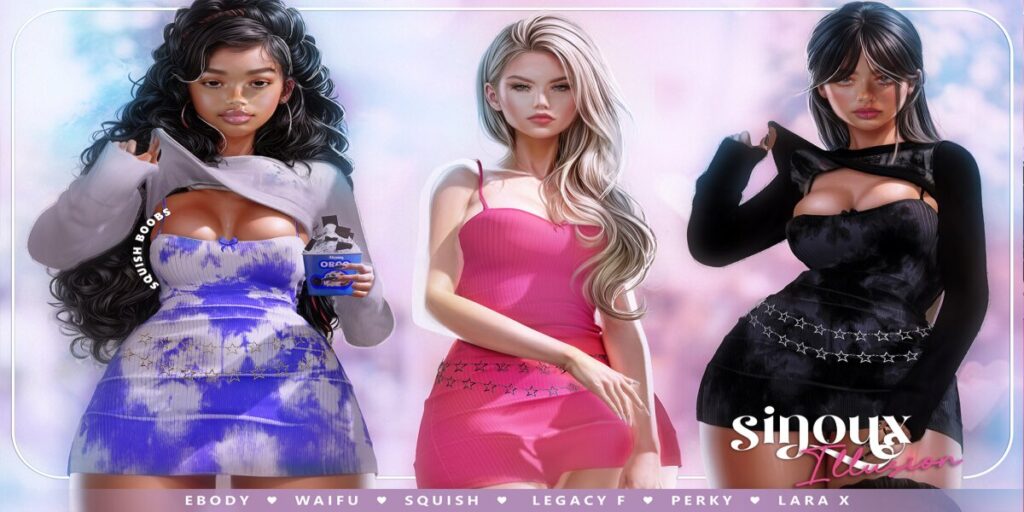 Illusion Outfit - Legacy/MaitreyaX/Reborn/+mods	&lt;a href=&quot;http://maps.secondlife.com/secondlife/Raphael/86/184/2006&quot; target=&quot;_blank&quot;&gt;Teleport&lt;/a&gt;