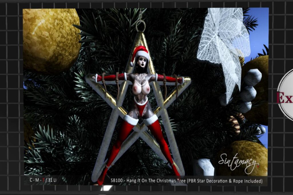 Hang It On The Christmas Tree Pose &amp; Prop, L$175