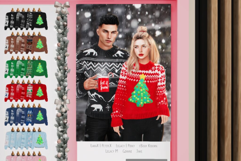 Evergreen Set - See ad for fits, L$349 each/L$1399 FP