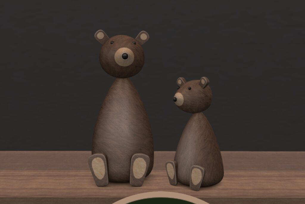Little Wooden Bears	<a href="http://maps.secondlife.com/secondlife/Evermore/126/20/752" target="_blank">Teleport</a>