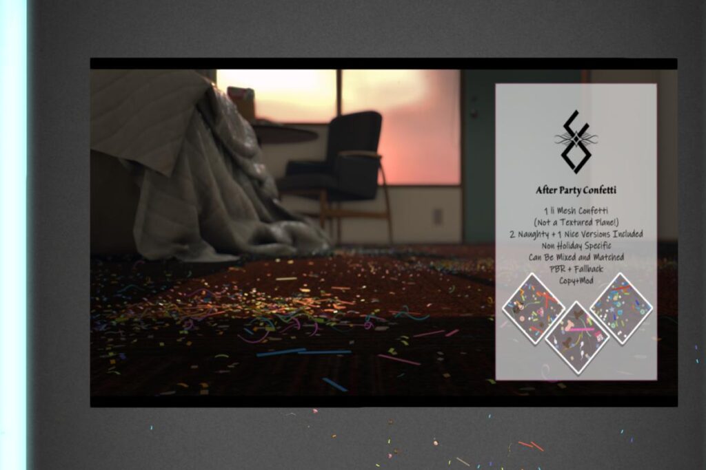 After Part Confetti, L$499