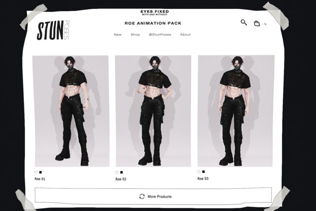 Anim Pack Collection Bento Roe #196, L$300