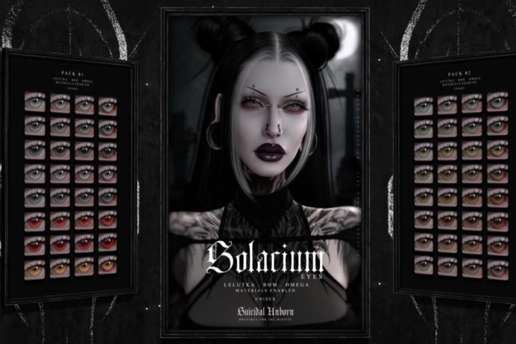 Solacium Eyes - Bom/Evo/Evo X/Omega, L$560 each