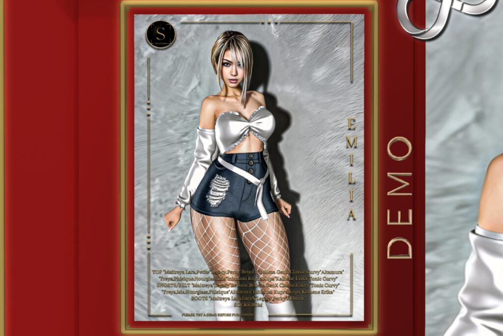 Emilia Outfit - See Ad For Fits, L$99-L$199 each/L$140-L$1115 each FP