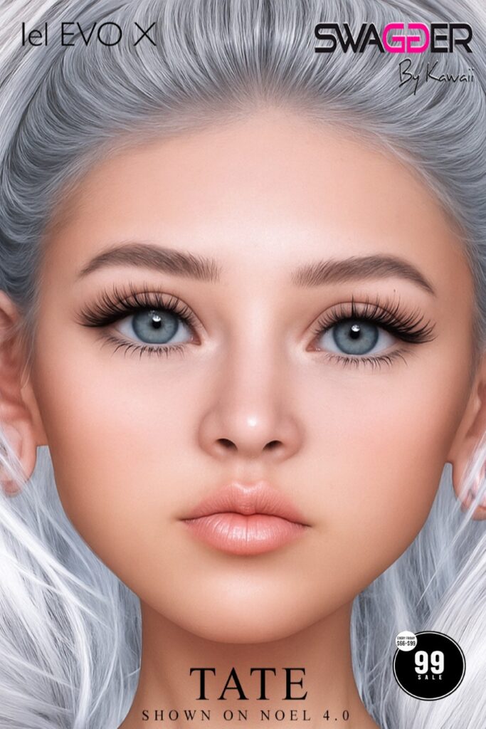 Tate Skin - EvoX	&lt;a href=&quot;http://maps.secondlife.com/secondlife/CandyBar/222/25/2851&quot; target=&quot;_blank&quot;&gt;Teleport&lt;/a&gt;