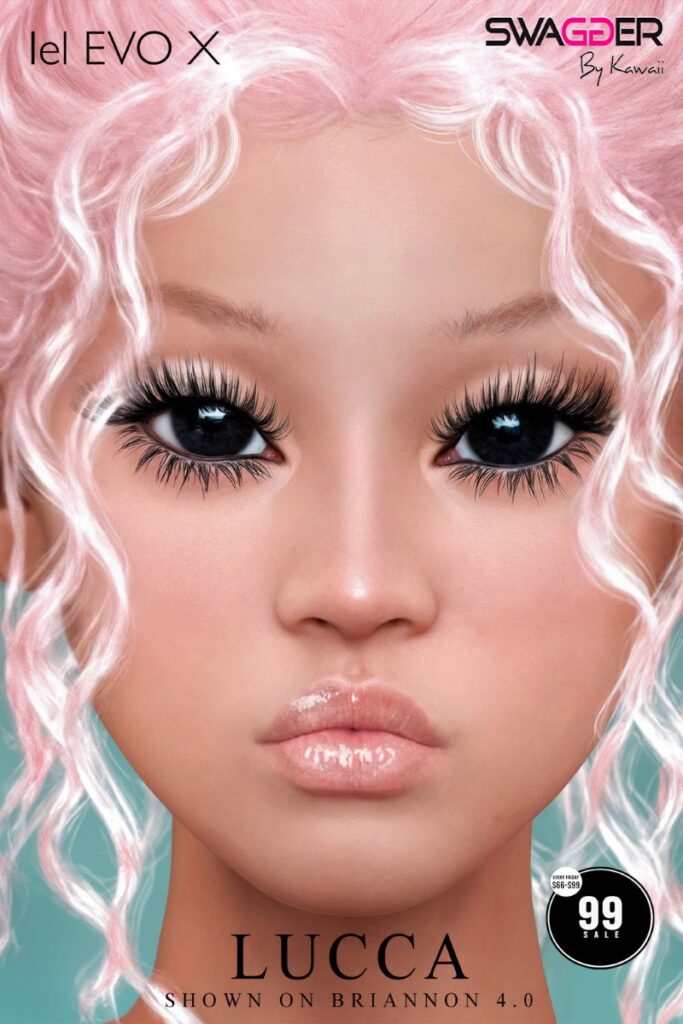 Lucca Skin - EvoX	&lt;a href=&quot;https://maps.secondlife.com/secondlife/CandyBar/222/25/2851&quot; target=&quot;_blank&quot;&gt;Teleport&lt;/a&gt;