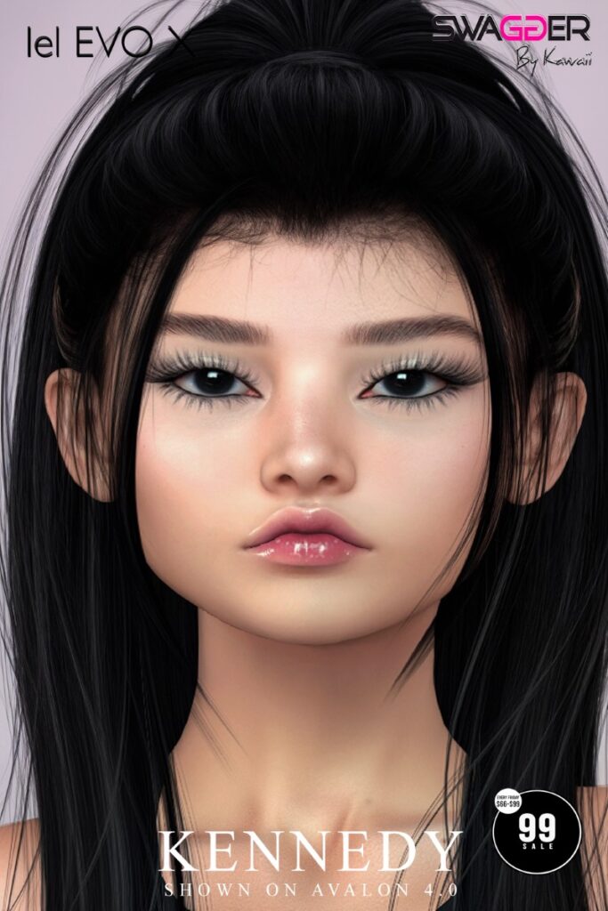 Kennedy Skin - EvoX	&lt;a href=&quot;http://maps.secondlife.com/secondlife/CandyBar/222/25/2851&quot; target=&quot;_blank&quot;&gt;Teleport&lt;/a&gt;