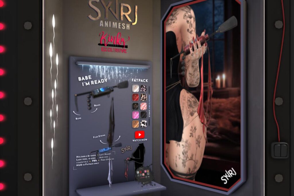 Babe I'm Ready, L$295 each/L$845 FP