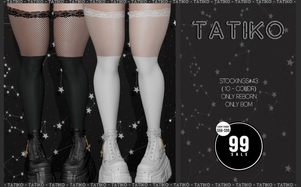 Stockings #43 - BOM	&lt;a href=&quot;http://maps.secondlife.com/secondlife/Zelopian/164/117/1739&quot; target=&quot;_blank&quot;&gt;Teleport&lt;/a&gt;