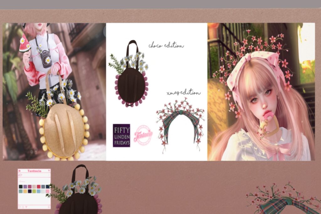 Alaya Headpiece | Raisa Bag	<a href="http://maps.secondlife.com/secondlife/Impulse/75/77/22" target="_blank">Teleport</a>