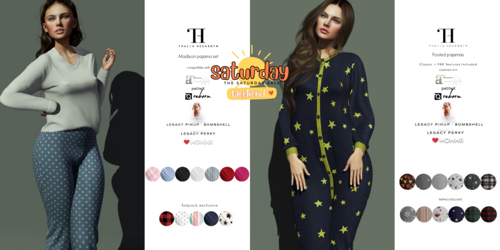 Footed Pajamas - Legacy/MaitreyaX/Persephone/Reborn/+mods	&lt;a href=&quot;http://maps.secondlife.com/secondlife/Fingal/128/84/23&quot; target=&quot;_blank&quot;&gt;Teleport&lt;/a&gt;