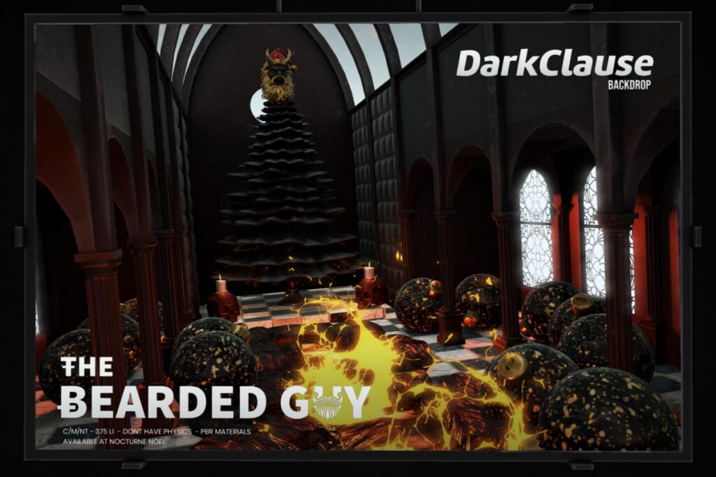 Dark Clause Backdrop, L$299