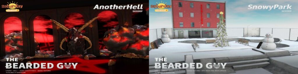 Another Hell Backdrop &amp; Snowy Park Backdrop	&lt;a href=&quot;http://maps.secondlife.com/secondlife/Moonwall/169/121/32&quot; target=&quot;_blank&quot;&gt;Teleport&lt;/a&gt;