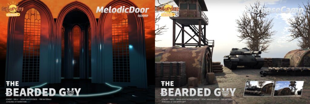 Melodic Door Backdrop | Defense Camp Backdrop	&lt;a href=&quot;http://maps.secondlife.com/secondlife/Moonwall/169/121/32&quot; target=&quot;_blank&quot;&gt;Teleport&lt;/a&gt;