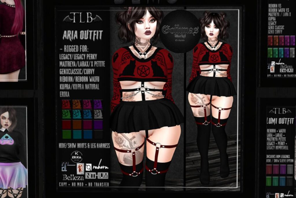 Aria Outfit - See Ad For Fits, L$240
