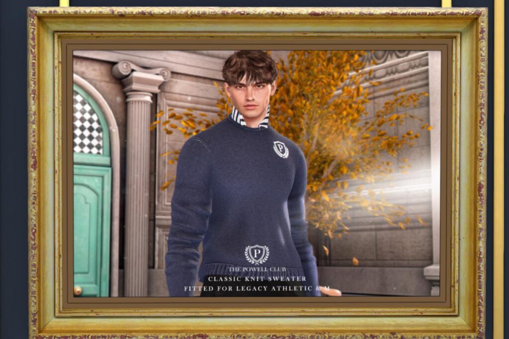 Classic Knit Sweater - Legacy/+mods, L$300 each/L$1499 FP