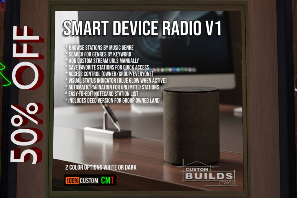 Smart Device Radio V1, L$100