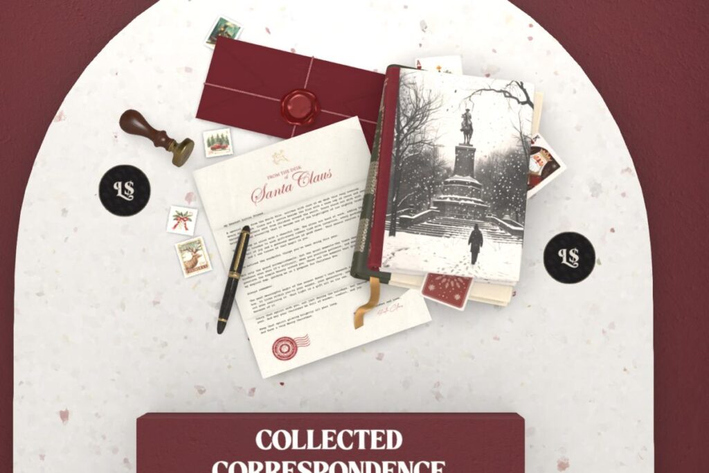 Collected Correspondence, L$150 each