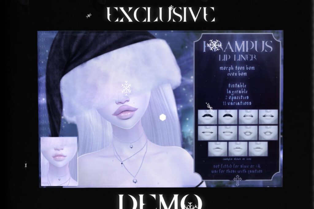 Krampus Lip Liner - EvoX/Genus Morph Toon, L$ 299