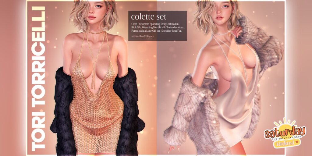 Colette Set - Legacy/MaitreyaX/Reborn	<a href="https://maps.secondlife.com/secondlife/BUTTERSCOTCH/128/128/24" target="_blank">Teleport</a>
