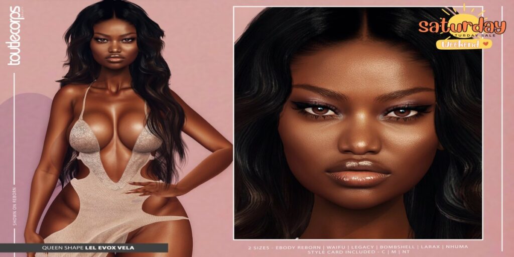 Queen Shape EvoX Vela	<a href="http://maps.secondlife.com/secondlife/Sunny%20Ridge/100/130/1001" target="_blank">Teleport</a>