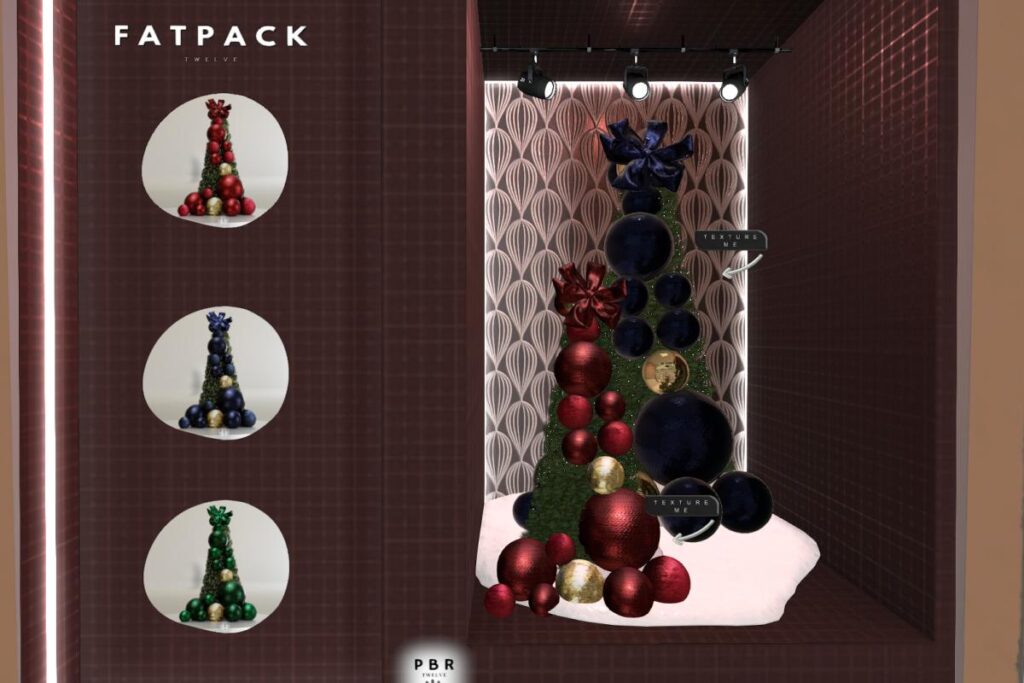 Holly Tree, L$90 each/L$250 FP