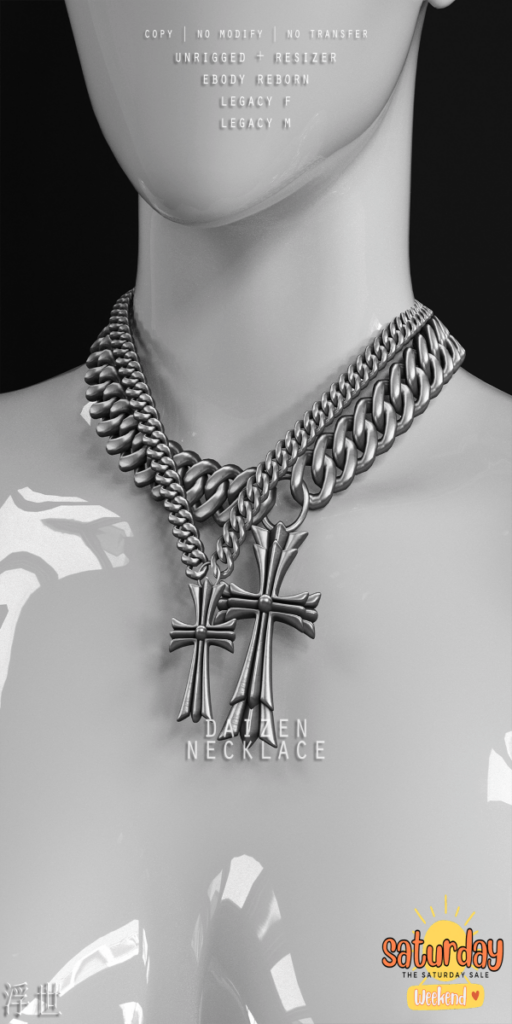 Daizen Necklace - Legacy M+F/Reborn/Unrigged	&lt;a href=&quot;https://maps.secondlife.com/secondlife/Stellar/32/213/501&quot; target=&quot;_blank&quot;&gt;Teleport&lt;/a&gt;
