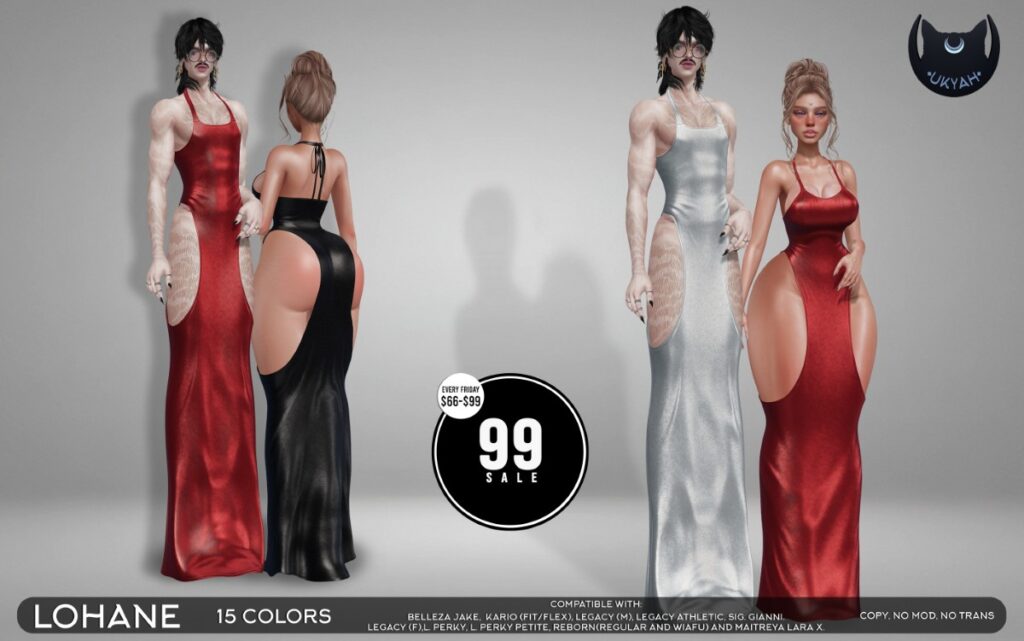 Lohane Dress - See Ad For Fits	&lt;a href=&quot;http://maps.secondlife.com/secondlife/Magic%20Sky/194/96/2022&quot; target=&quot;_blank&quot;&gt;Teleport&lt;/a&gt;