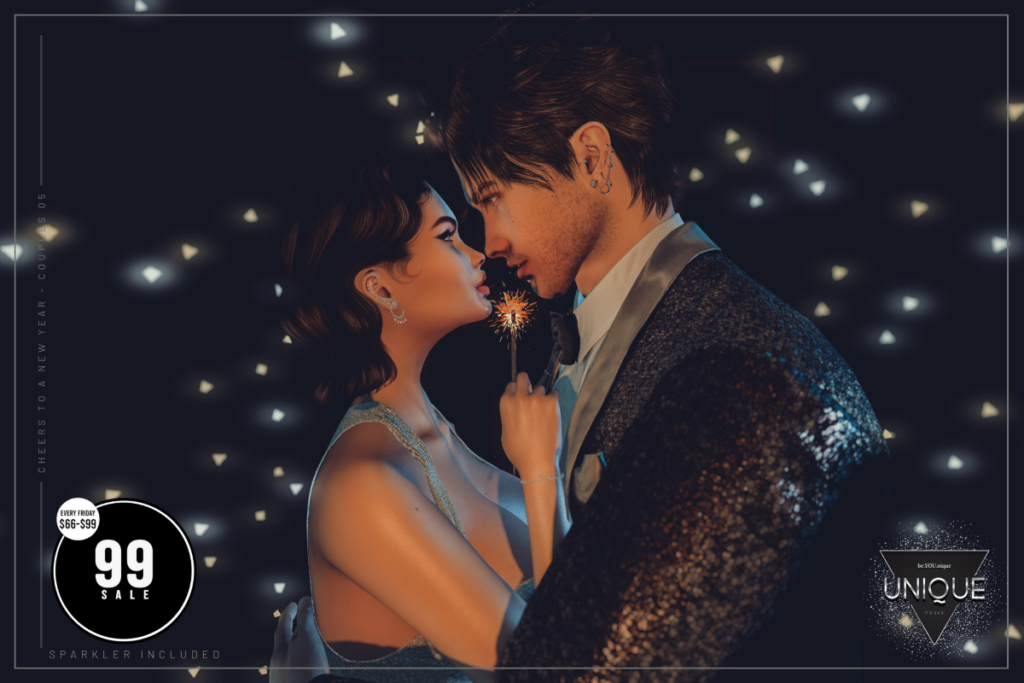 Cheers to a New Year Couple Pose 05	<a href="http://maps.secondlife.com/secondlife/YOUNIQUE/166/128/26" target="_blank">Teleport</a>