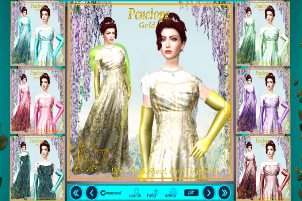 Penelope Set - See Ad For Fits, L$550 each